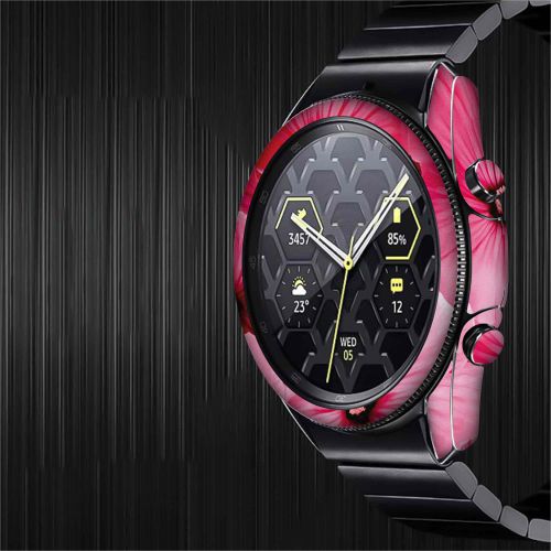 Samsung_Watch3 45mm_Pink_Flower_4